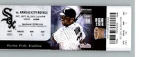 Kansas City Royals vs Chicago White Sox 9/28/2013 Full Ticket  - Adam Dunn