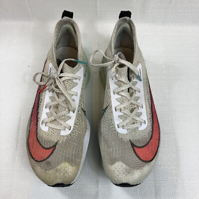 Nike Zoomx Alphafly Next% Watermelon Type Marathon Shoes CZ1514 100 White Sz 7.5