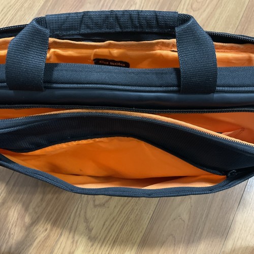 Solo New York Ace Slim Briefcase for 13'' To 15'' Laptop used Lightly with Strap - Picture 12 of 16