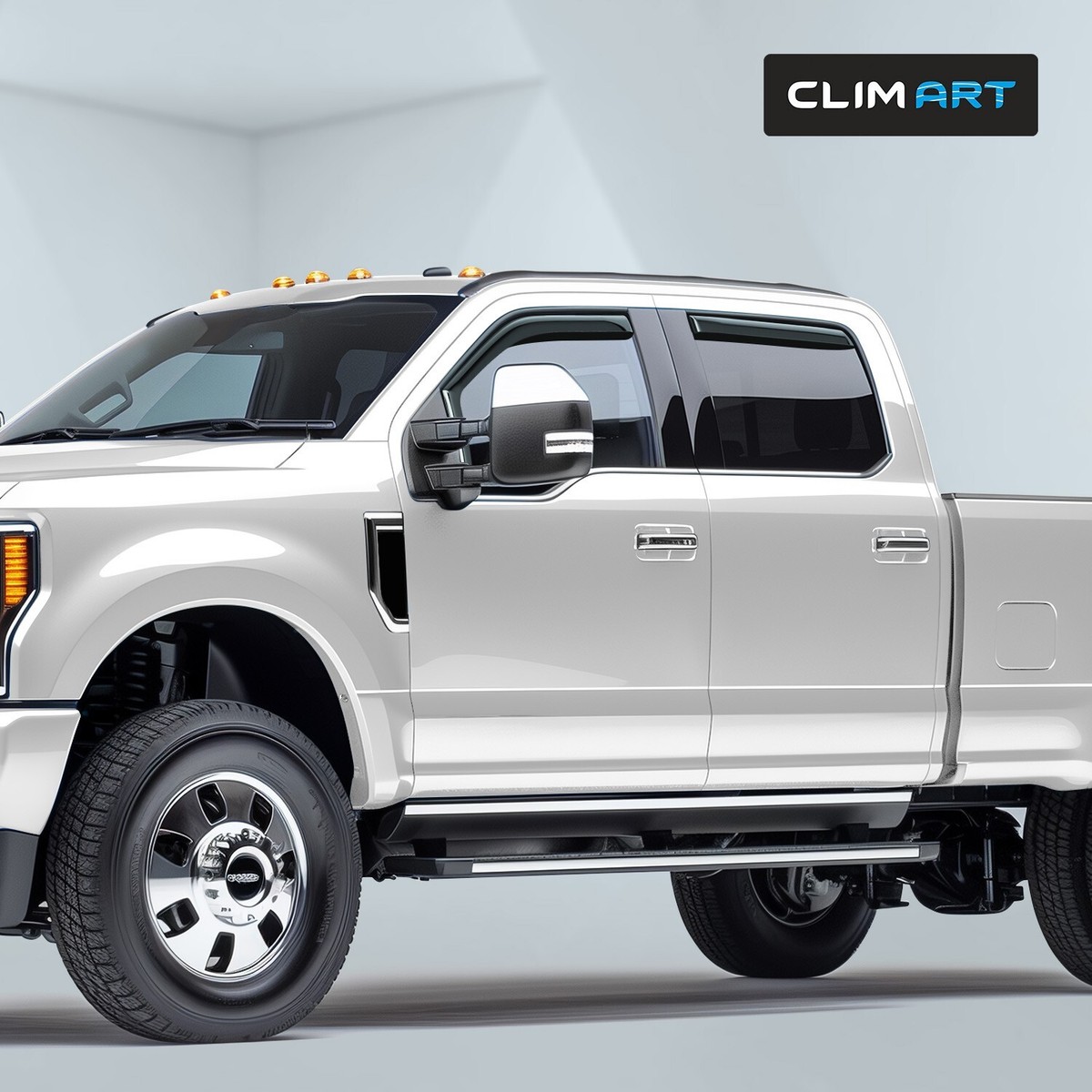 Compare Price: F250 Rain Guards In Channel - On - Foto 10