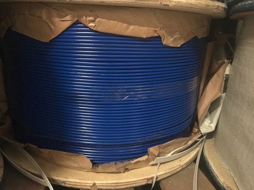 BLUE Vinyl Coated Wire Rope Cable, 1/8 - 3/16, 7x7: 50, 100, 250 and 500 ft - Picture 3 of 3