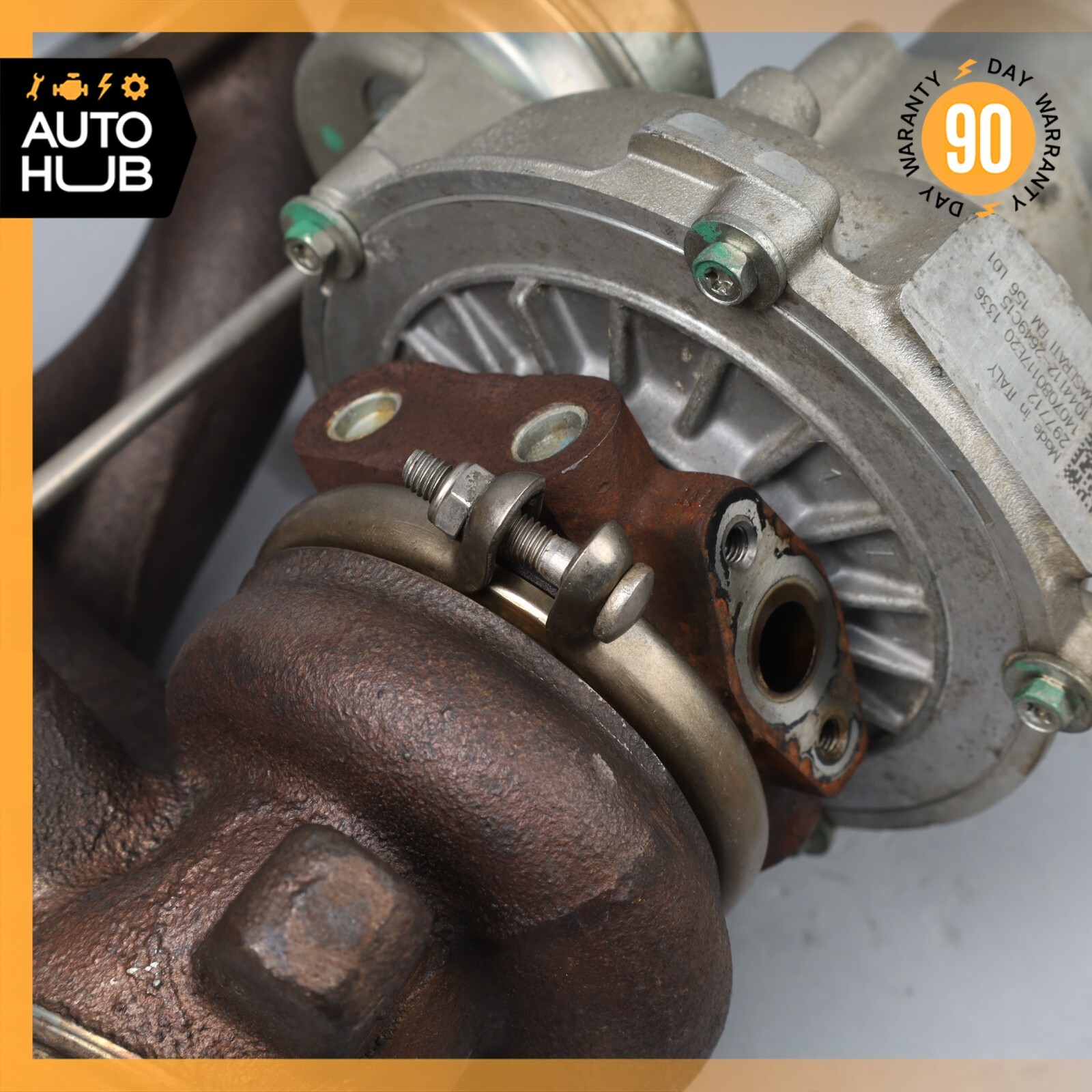 14-24 Maserati Ghibli Levante Left Turbocharger Turbo Charger Manifold OEM 75k