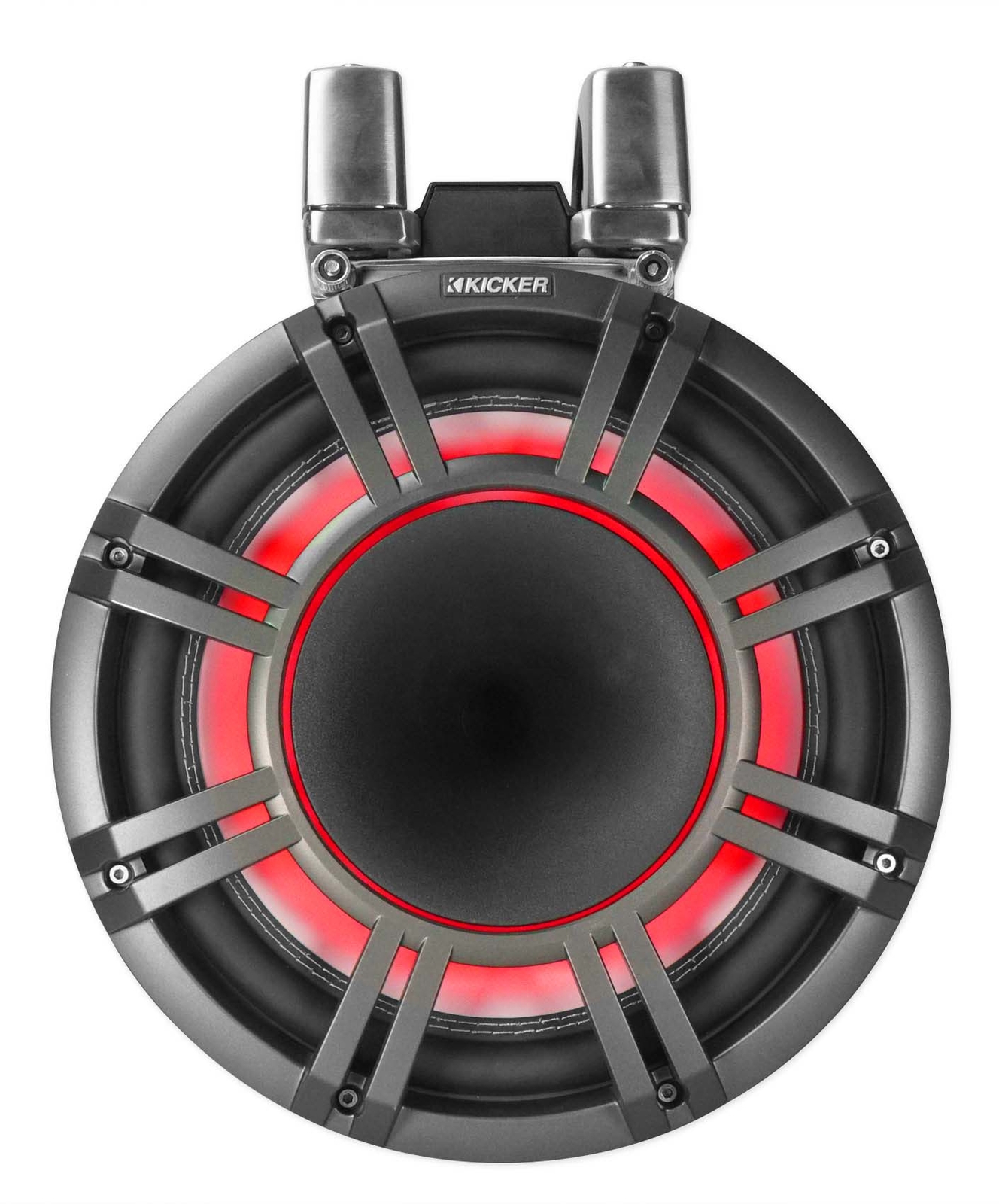 2 Светодиодных динамика для вейкбординга Kicker KMTC11 HLCD 11 мощностью 600 Вт оснащенных звуковым сигналом 44KMTC114