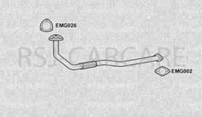 Tube d'échappement Nissan TERRANO