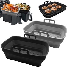 Ninja Air Fryer Dual Accessories Liners Silicone Tower Air Fryer Accessories 2PK