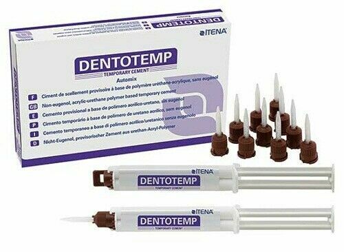 Produit dentaire Itena Dentotemp ciment temporaire à long terme conçu pour implants - Photo 1/3