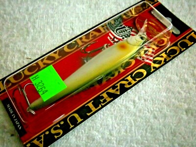 LOT OF 2- Lucky Craft Pointer 95 / 3-3/4'' & 5/8 oz  Jerkbaits COLOR PEARL AYU