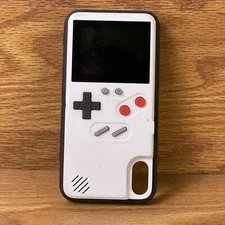 iPhone X Retro HD Color Game Boy Rechargeable Phone Case Real PLAYABLE