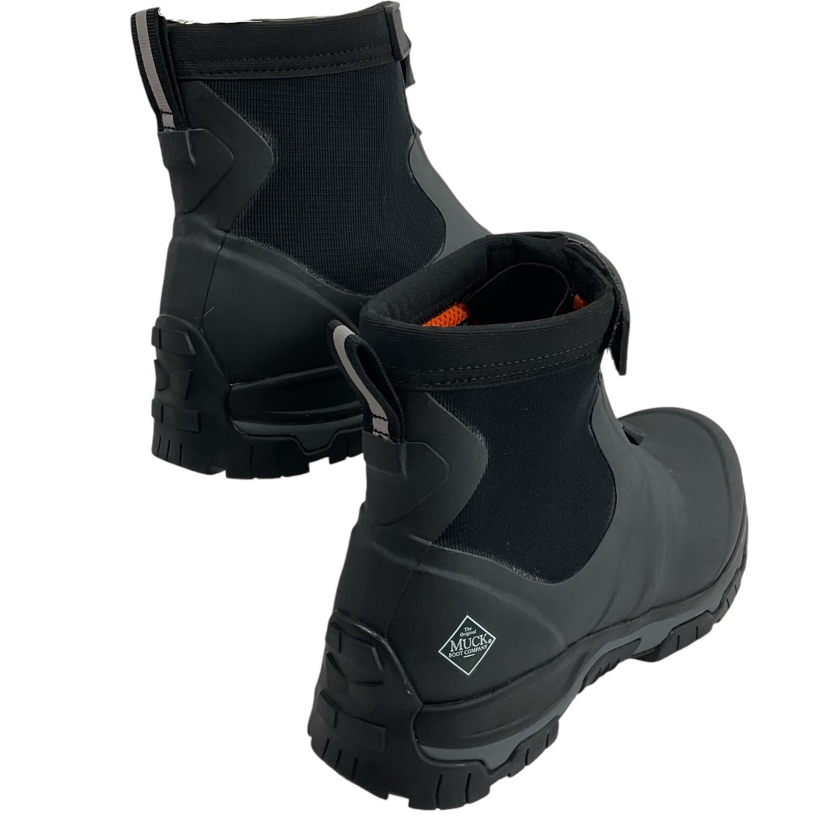 The Original Muck Boots Mens Size 14 Black Apex Mid Zip AXMZ 