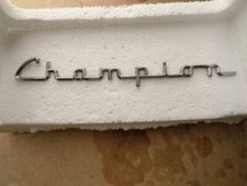 1956 1957 1958 Studebaker Champion Chrome Fender Emblem Roth Oem