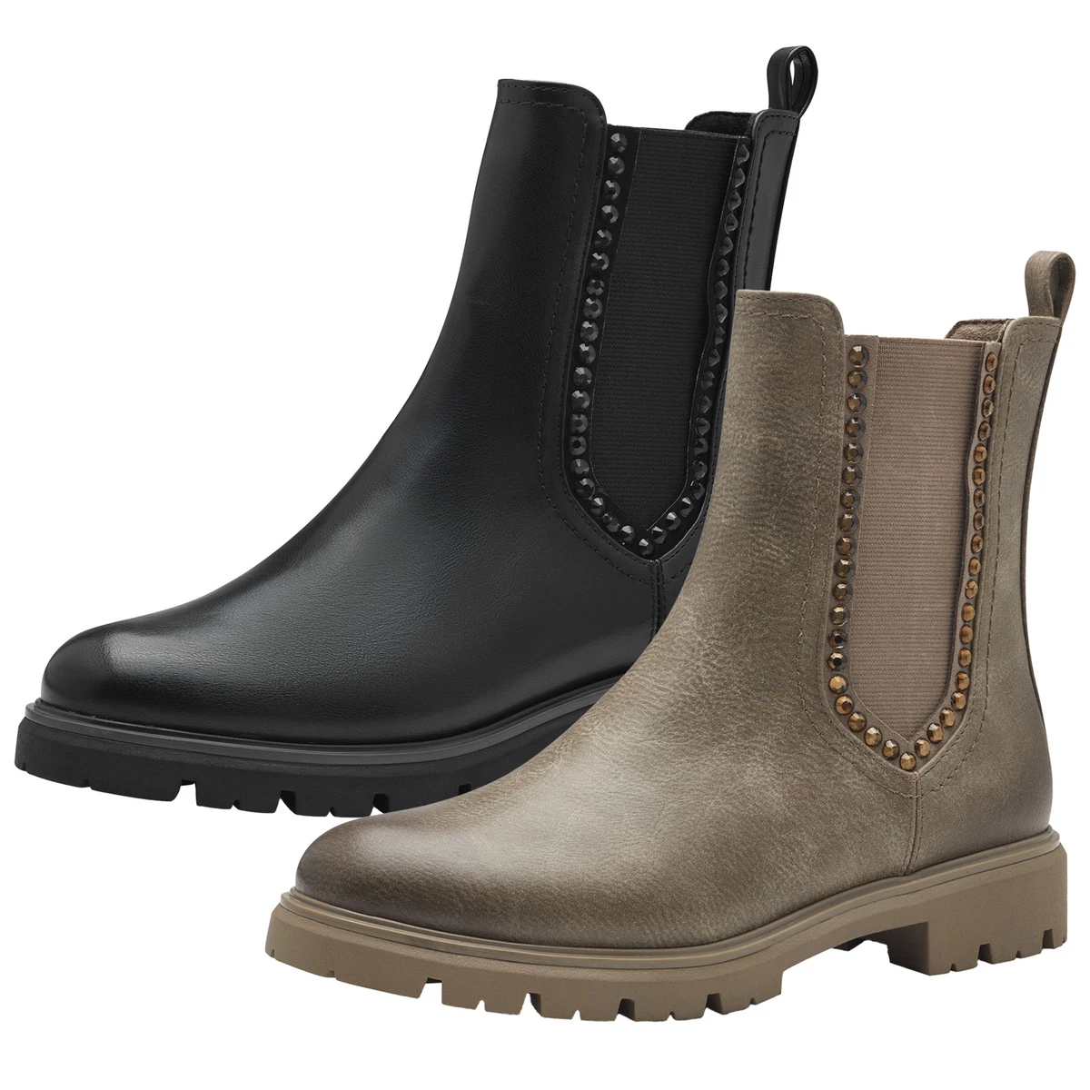 MARCO TOZZI dames 2-25355-41 Chelsea, Black, 38 EU