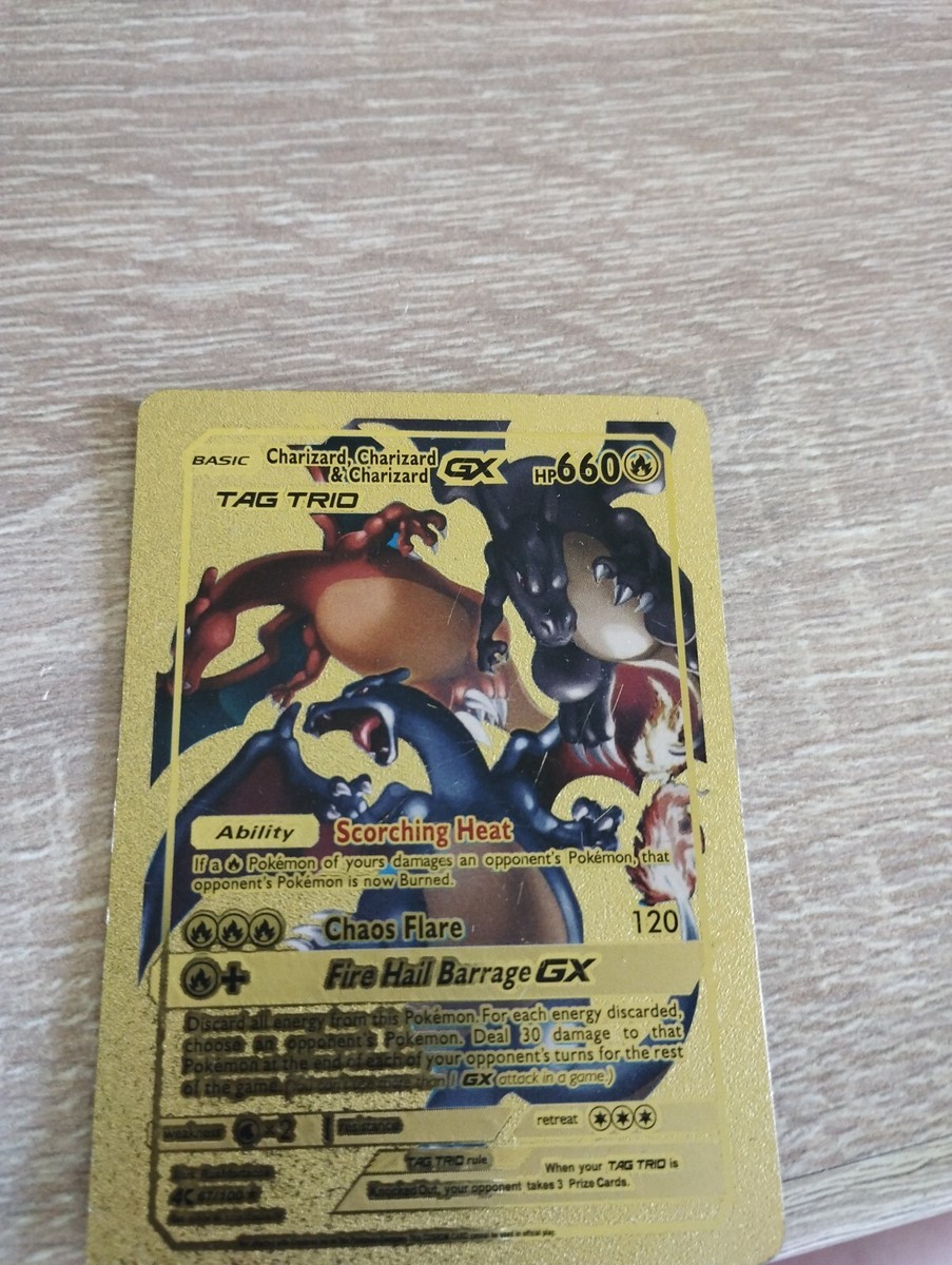 pokemon card charizard tag trio | eBay