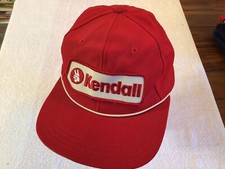 Vintage Kendall Motor Oil snapback Trucker Style Hat New Era