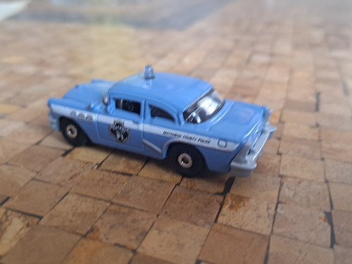 2012 Mattel Matchbox CRIME SQUAD 1956 Buick Century Police Car 1:72 - Picture 3 of 10