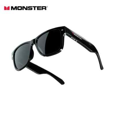 Monster S01 Smart Glasses Headset Wireless Bluetooth Sunglasses Outdoor Earphone