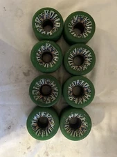 Hyper Rollo Vintage Roller Skate Wheels 65mm 78a (set of 8) 80s Old School