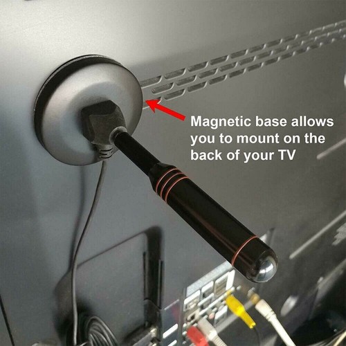 DVB-T2 HD Antenne 36DBi Verstärker 5M KabelFernsehkanäle Free TV-Programme Neu~ - Bild 6 von 12