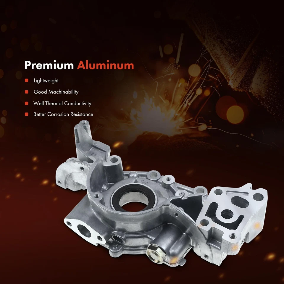 Bomba de aceite de motor para Mitsubishi Montero 1995-1996 Montero Sport 97-04 SOHC 6G74 Foto 2 de 4