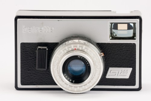 Beirette SL200 SL 200 SL-200 Range-Finder Fotocamera Con Meritar 45mm F/