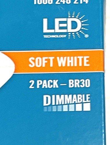 2 Boxes Ecosmart Light Bulbs 90W LED BR30 Dimmable Light Bulbs Soft White 2-Pack - 第 9/15 張圖片