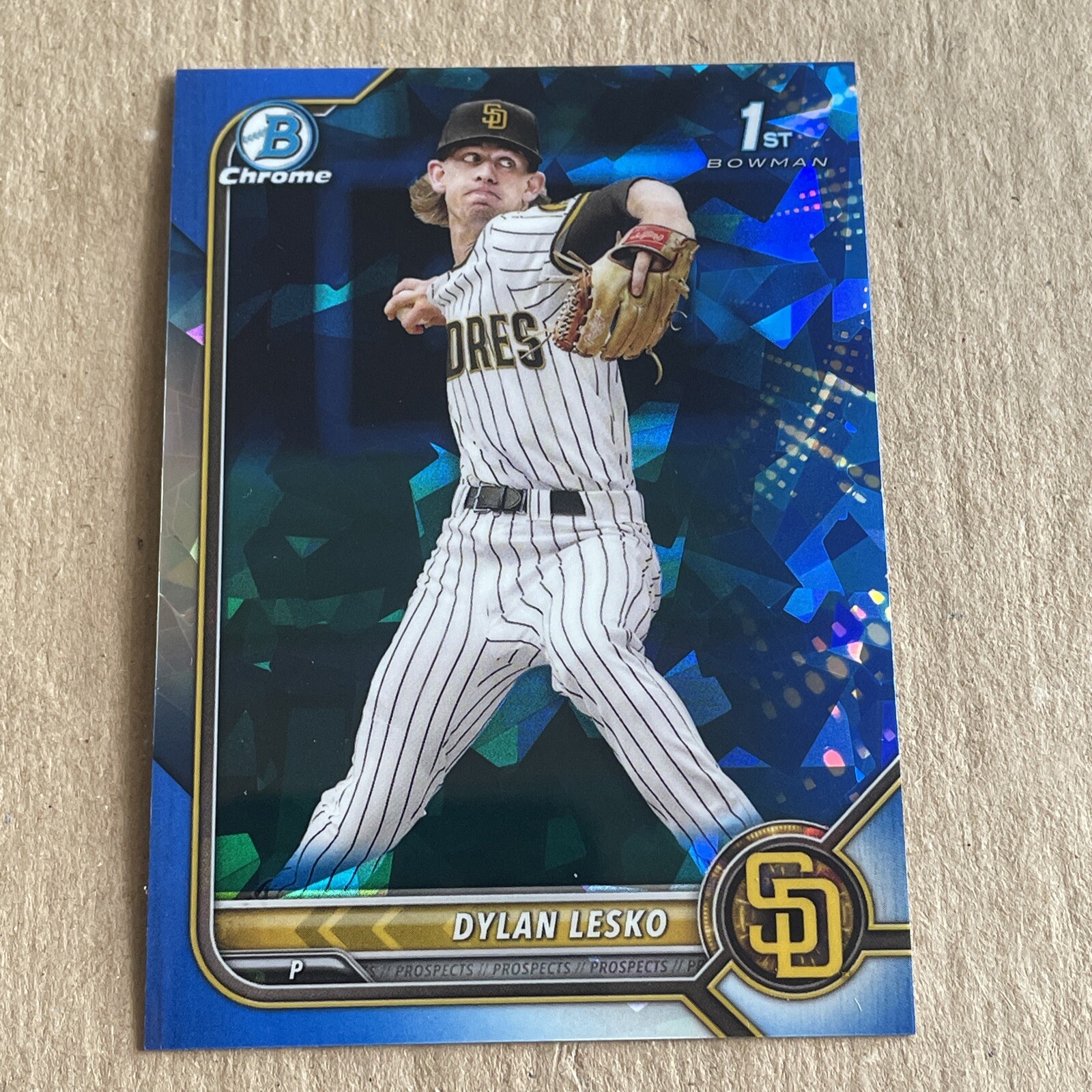 2022 Bowman Chrome Draft Sapphire Edition - #BDC-27 Dylan Lesko (RC)