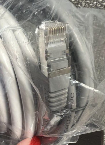 Ethernet Cable 15 Ft Kit White/Grey RG6 Coaxial Cable - Picture 6 of 6