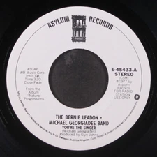 BERNIE LEADON-MICHAEL GEORGIADES BAND: you're the singer / mono ASYLUM 7" Single