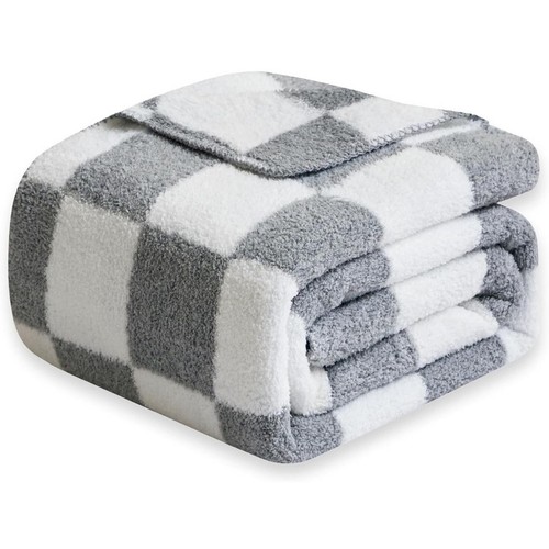 Throw Blanket Comfortable Knit Breathable Cozy Warm Couch, Chair, Bed, Travel