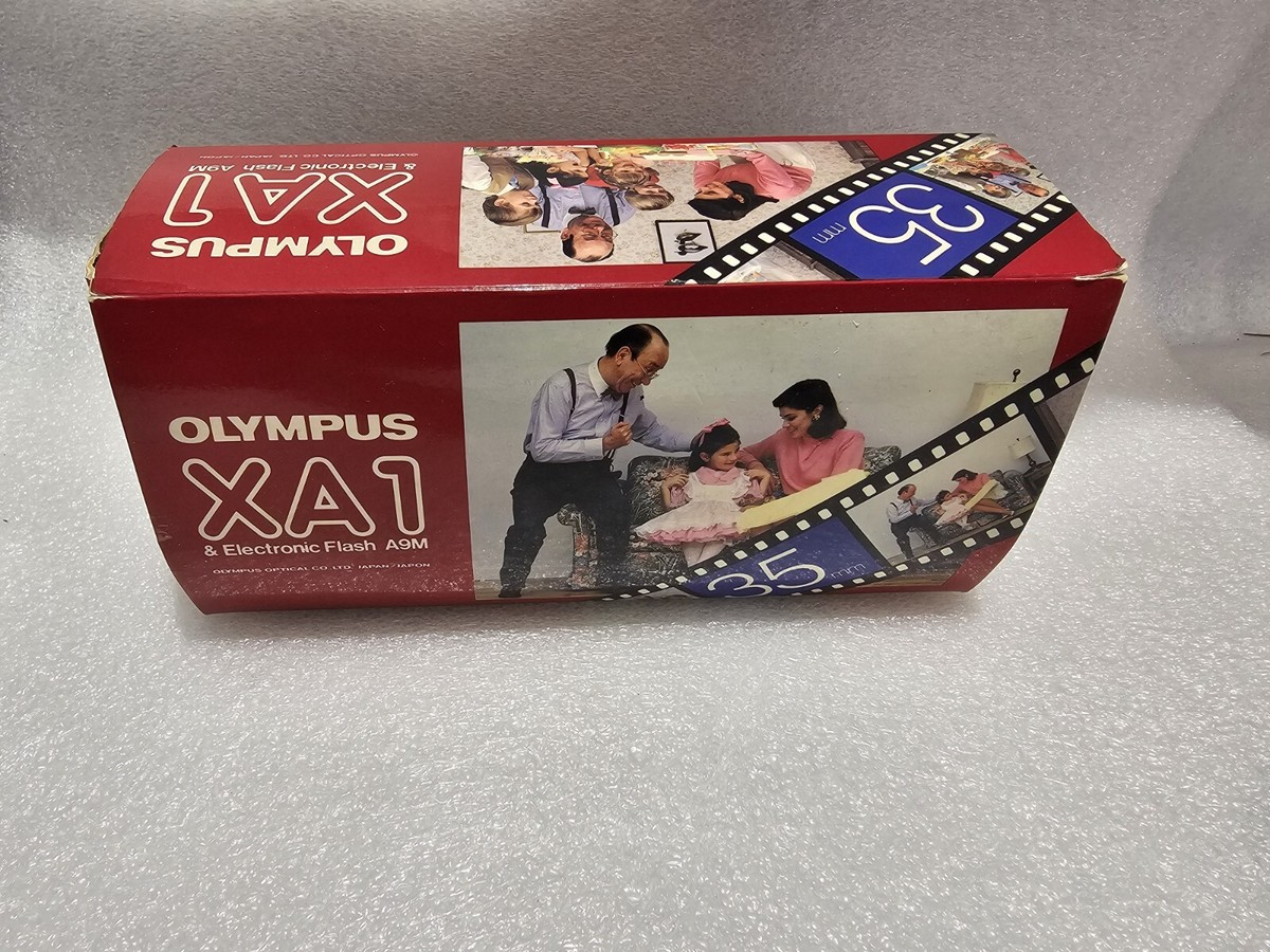 RARE, NEW!!! Olympus XA1 35mm Film Camera Point & Shoot with A9M
