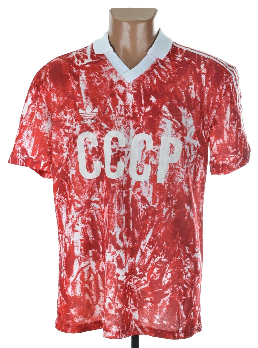 USSR SOVIET UNION 1989/1991 HOME FOOTBALL SHIRT ADIDAS SIZE M | eBay