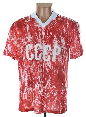 USSR SOVIET UNION 1989/1991 HOME FOOTBALL SHIRT ADIDAS SIZE M | eBay