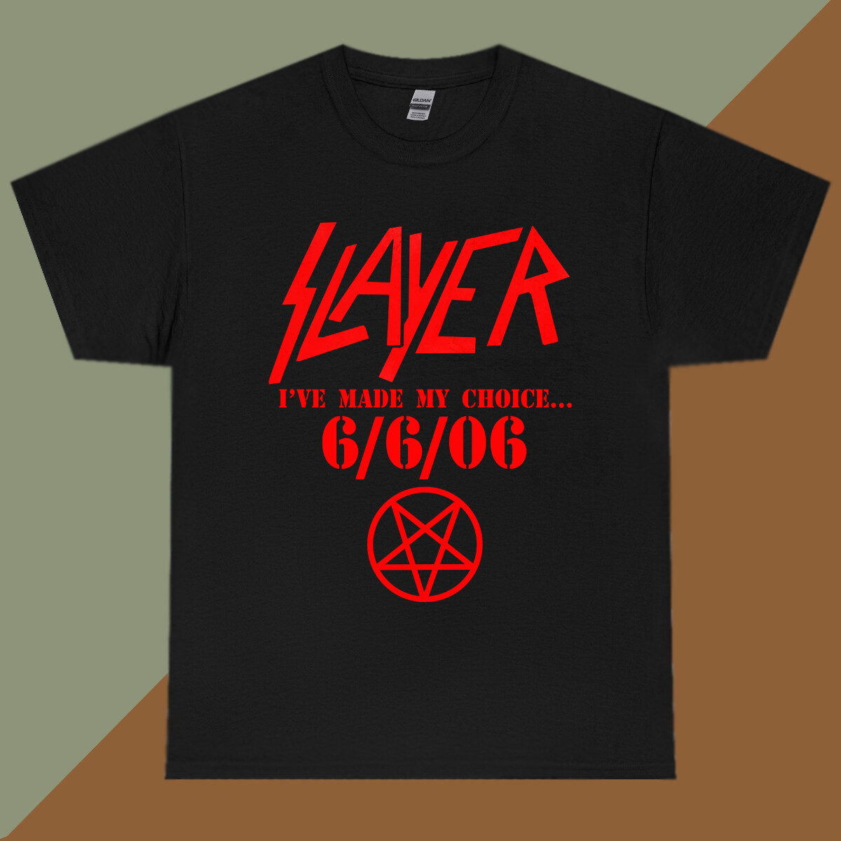 Slayer 666 I'e made my choice t-shirt | eBay