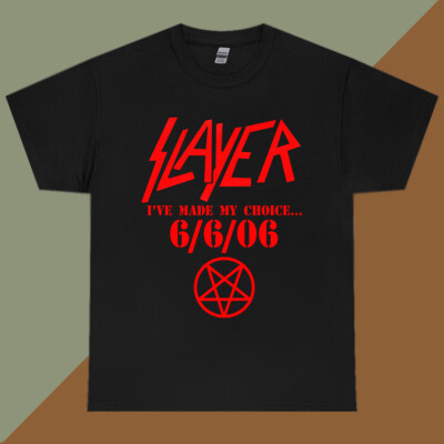 Slayer 666 I'e made my choice t-shirt | eBay