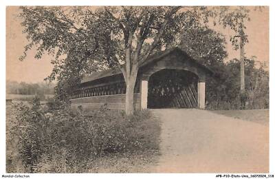 APBP10-0745-ETATS-UNIS - North Bennington - VT - Old Covered Bridge