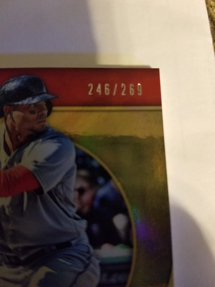 Xander Bogaerts 2017 Panini Chronicles Gold Standard Baseball Card 246/269 #19 - Image 2 of 3