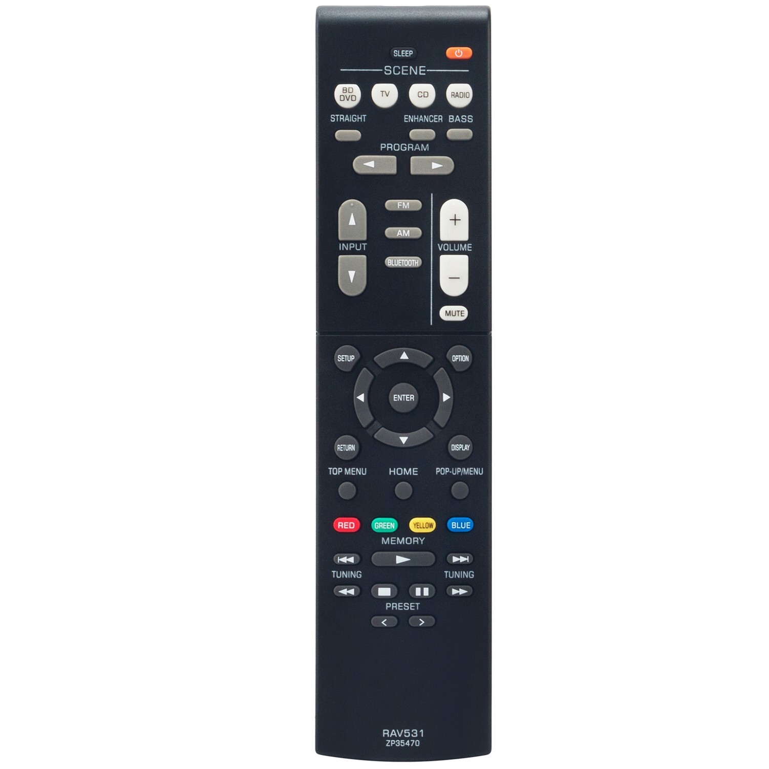 Yamaha Receiver Replaced Remote Control RAV531 RX-V379 RX-V3