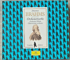 Johannes Brahms Orchesterwerke Complete Edition 5 Disc CDs