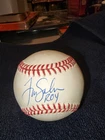Tim Salmon Los Angeles Angels Signed MLB Baseball "ROY" Beckett