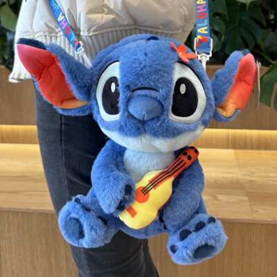 Cartoon Stitch Lilo Plush Doll Toy Stuffed Pillow Shoulder Bag Messenger  Bag New