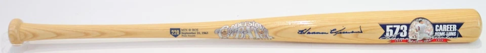 Harmon Killebrew Autographed Commemorative Home Run total Bat (James Spence COA) - Image 2 of 4