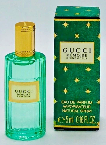💝 GUCCI MEMOIRE D'UNE ODEUR EDP Miniature 5ml NEW
