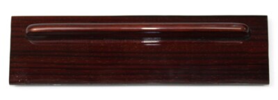 DECKEL ABLAGEFACH  UNTER RADIO FÜR MERCEDES W202 S202 HOLZ ZEBRANO DUNKEL