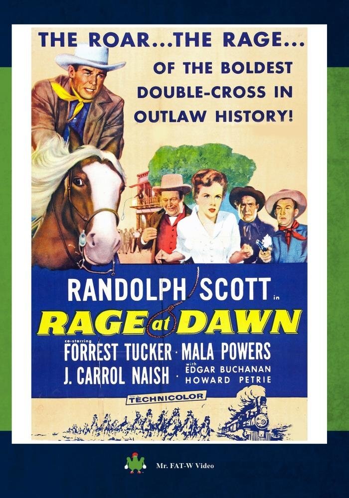 Rage At Dawn (DVD) Trevor Bardette William Forrest Mala Powers Myron Healey