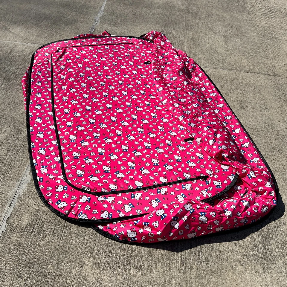 Tienda de campaña Sanrio Hello Kitty 2017 edición limitada privacidad cama pop ~ cama doble nueva/rara Foto 4 de 4