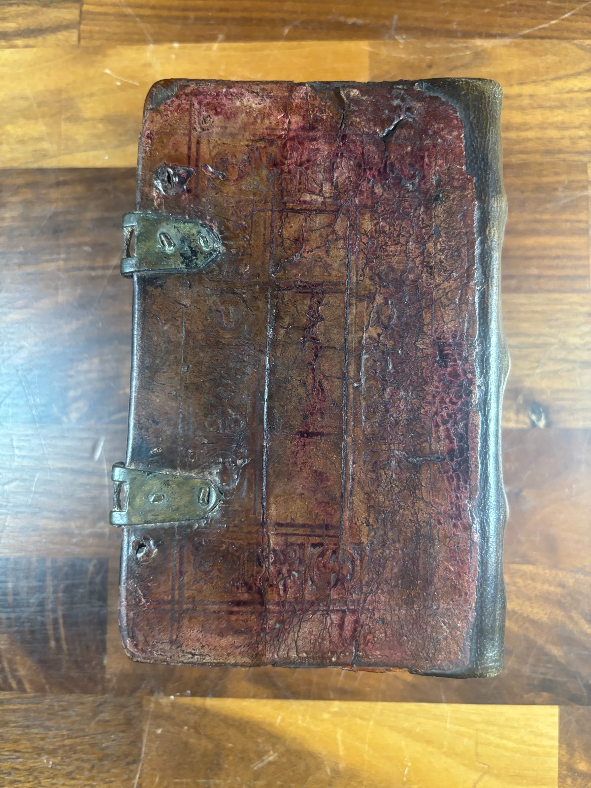 Bishops' Bible, Printed 1615 Robert Barker, Herbert 344, W/ Metal Work