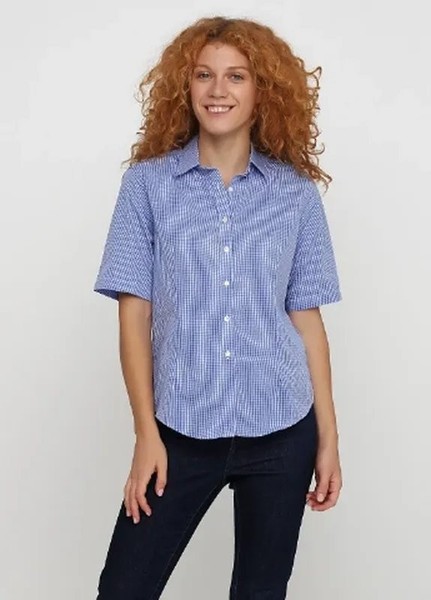 Women Bogner Shirt Blue Elastane 40 / L / 48