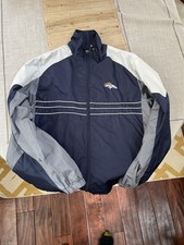 New Men’s Denver Broncos Reebok Windbreaker Size L