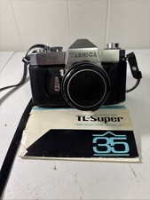 Vintage Yashica TL-Super 35mm Film SLR Camera W Case
