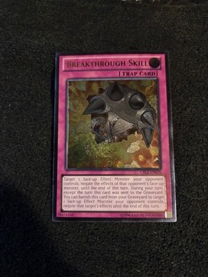 Yugioh 1x Breakthrough Skill CBLZ-EN078 Ultimate Rare Unlimited Edition 