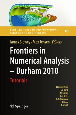 James Blowey (u. a.) | Frontiers in Numerical Analysis - Durham 2010 | Buch
